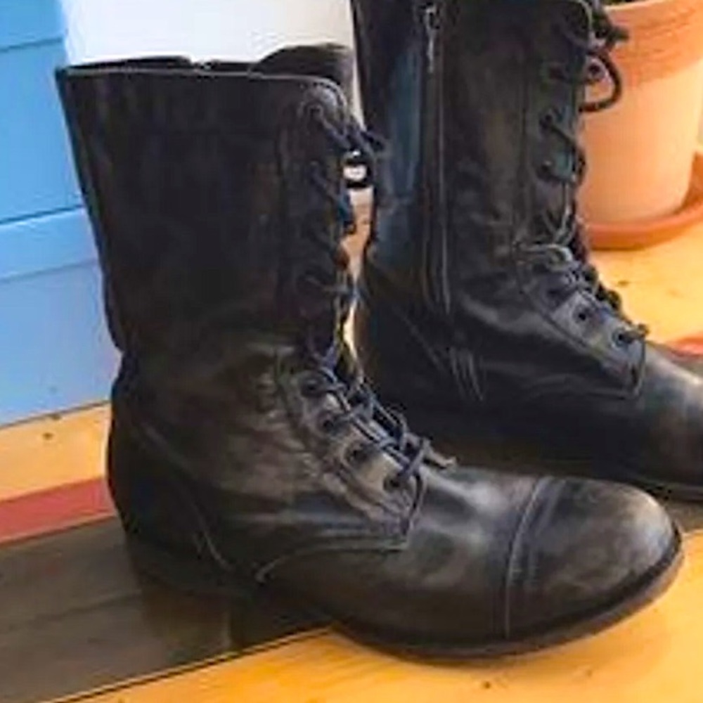 Allsaints Leather Boots RARE - Size 44 (11)